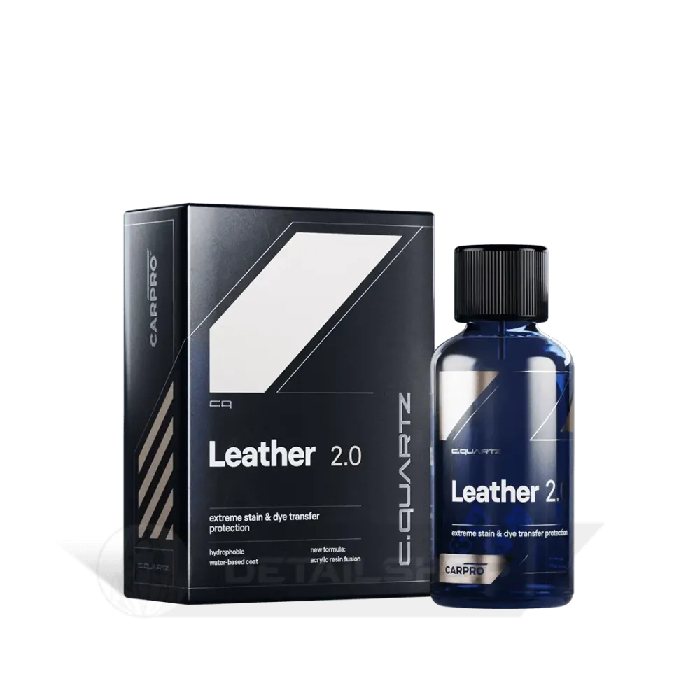 CARPRO CQuartz Leather 2.0 100 ml - кварцове захисне покриття для шкіри, 24 міс 