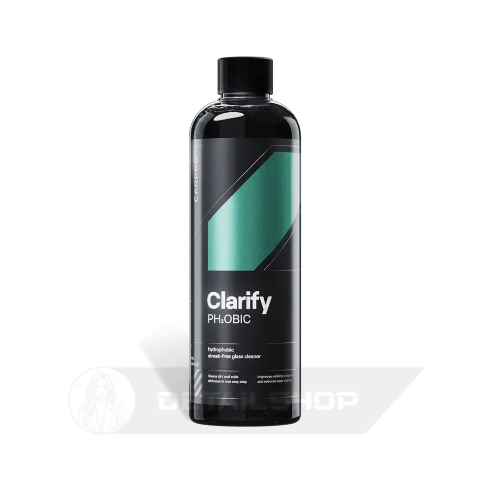 CARPRO Clarify PHOBIC glass cleaner 500 ml -  мгновенный гидрофобный очиститель для стекол без разводов