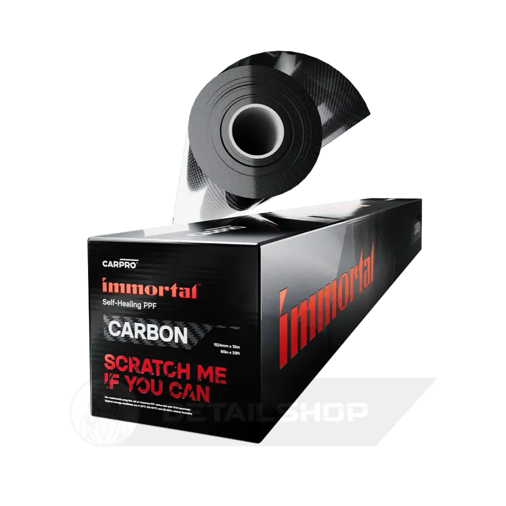 IMMORTAL Carbon (1524мм*10м) - високопродуктивна карбонова самоклеюча плівка з аліфатичного поліуретану з прозорим покриттям