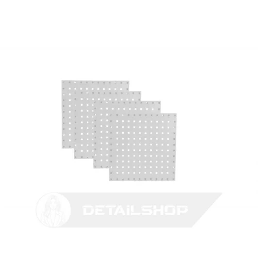 Настінний органайзер SGCB Metal Pegboard Tool Organizer Kit White
