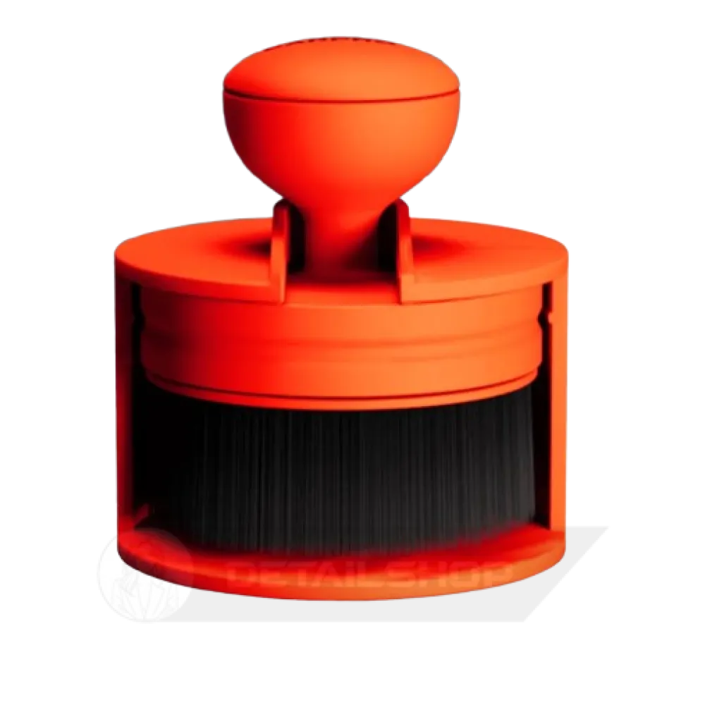 CARPRO DarkSide tyre brush XL -  аплікатор з тримачем для забарвлення гуми та пластику 70 mm