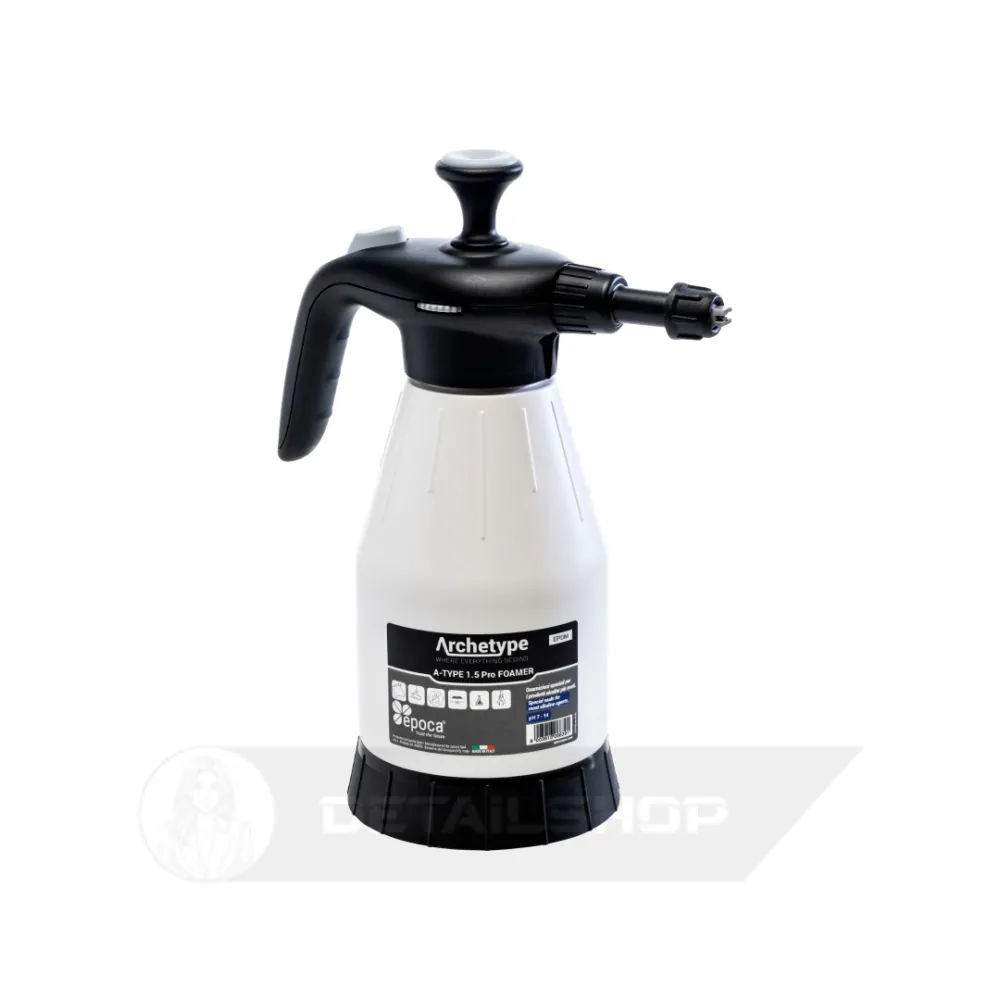 Помповый пенный распылитель A-TYPE 1,5 л PRO FOAMER EPDM для автохимии и детейлинга