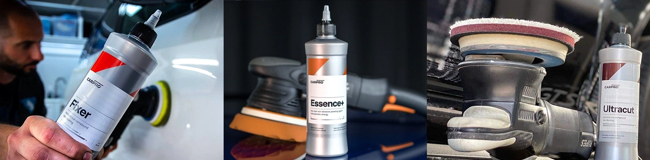 Средства для полировки автомобиля (полировальные пасты, круги, подложки, держатели кругов) 